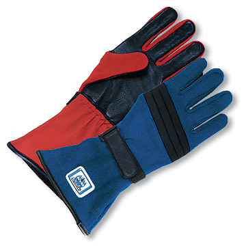 Nylon & Leather Gloves