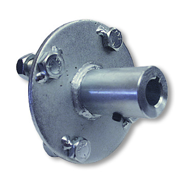 1" Zinc Plated Steel Hub For Live Axle 3/4 Step 2282 