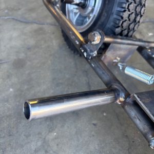 WELDABLE FOOTREST, PAIR,  7/8" x 5" LONG